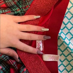 Justice Christmas Skirt